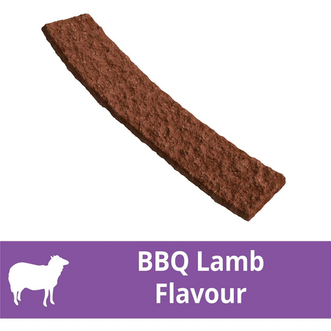 Schmackos Strapz Bbq Lamb Flavour Dog Treat 200g