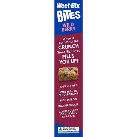 Weet - Bix Bites Wild Berry Breakfast Cereal 500g