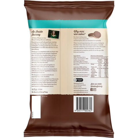 Table Of Plenty Milk Chocolate Snack Pack 84g