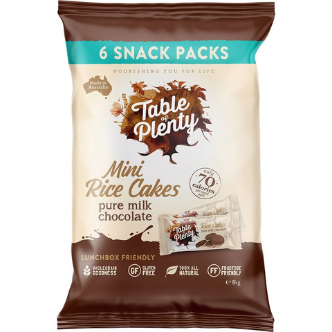 Table Of Plenty Milk Chocolate Snack Pack 84g