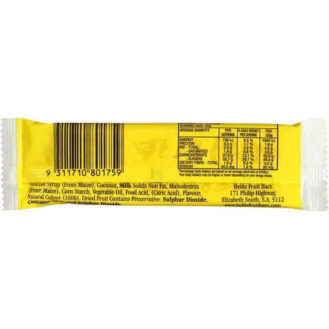 Bellis Bar Apricot 45g