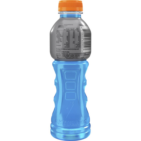 Gatorade Sports Drinks Blue Bolt Electrolyte Hydration Bottle 600ml