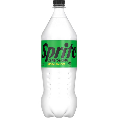 Sprite Zero Sugar Lemonade Soft Drink Bottle 1.25l