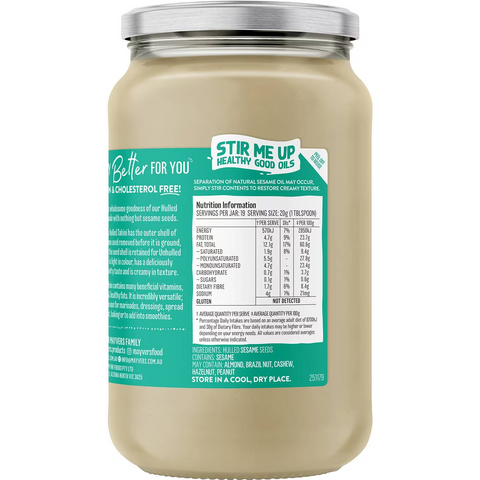 Mayver's Hulled Tahini Spread 385g