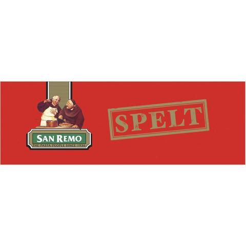 San Remo Spirals Spelt Pasta 250g