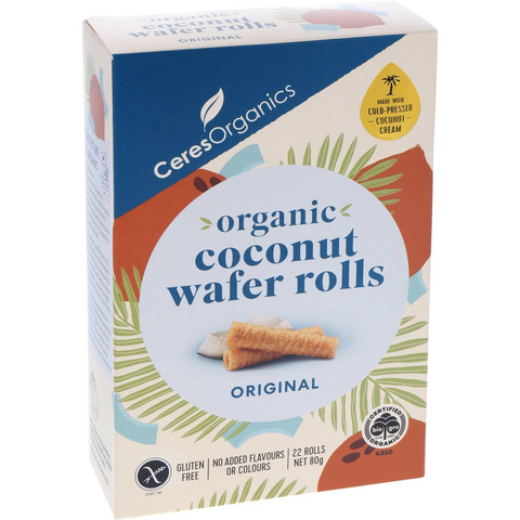 Ceres Organics Coconut Rolls 80g