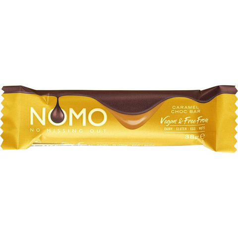 Nomo Caramel Chocolate Bar 38g