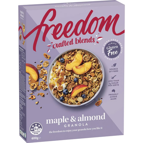 Freedom Maple & Almond Granola 400g