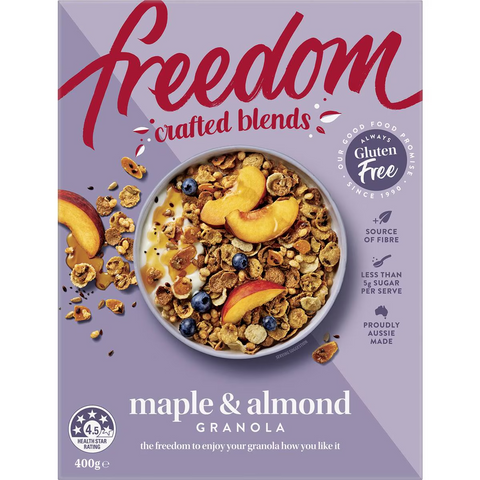 Freedom Maple & Almond Granola 400g