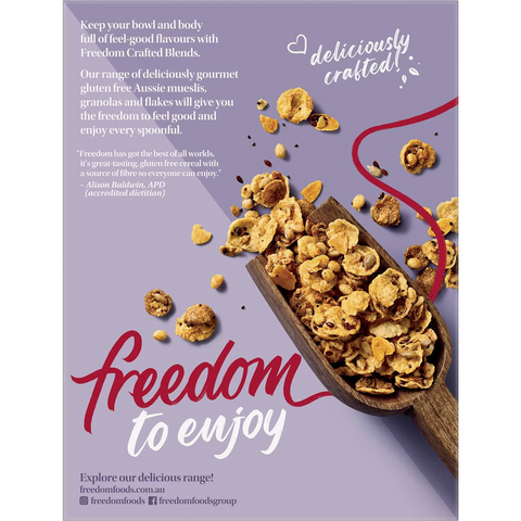 Freedom Maple & Almond Granola 400g