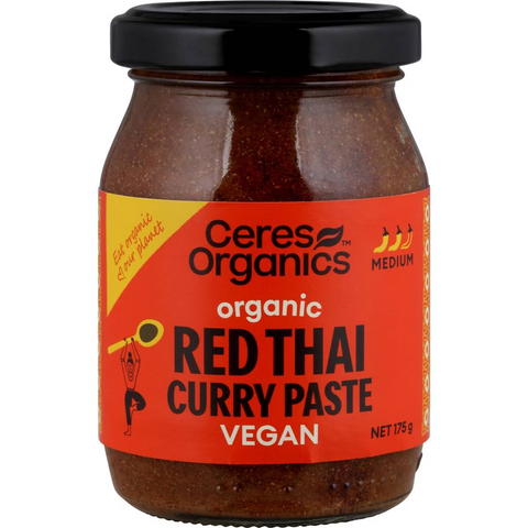 Ceres Organics Red Thai Curry Paste 175g