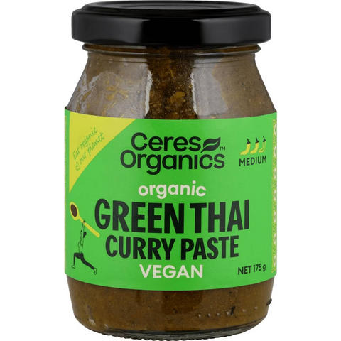 Ceres Organics Organic Green Thai Curry Paste Vegan 175g