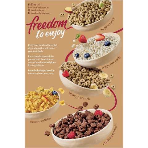 Freedom Classic Maple Crunch Cereal 360g