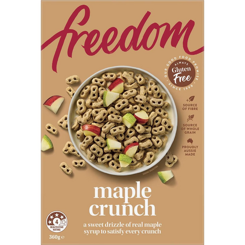 Freedom Classic Maple Crunch Cereal 360g