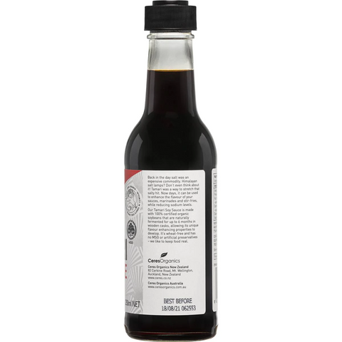 Ceres Organics Tamari Soy Sauce 250ml