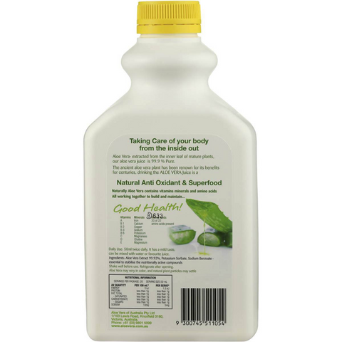 Aroma Juice 99.9% Aloe Vera 1l