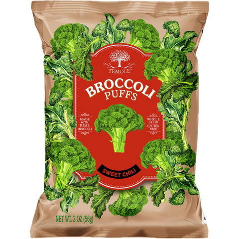 Temole Broccoli Puffs Sweet Chilli 56g