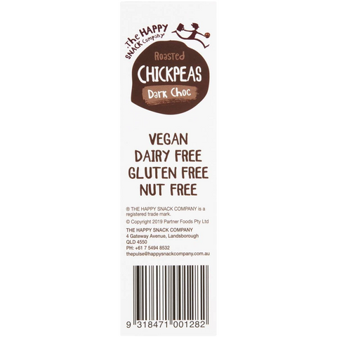 The Happy Snack Company Chickpeas Dark Choc 5 Pack