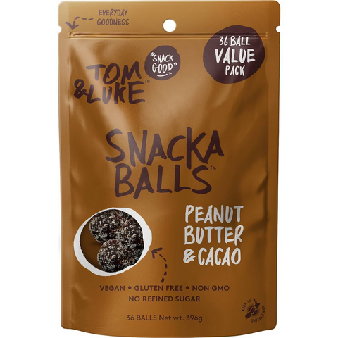 Tom & Luke Tom & Luke Snacka Balls Peanut Butter And Cacao 396g