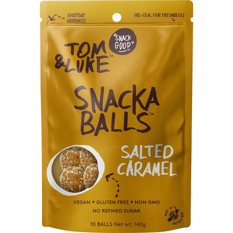 Tom & Luke Tom & Luke Snacka Balls Salted Caramel 140g