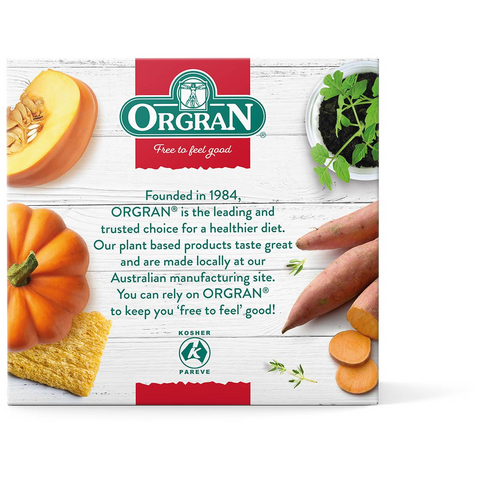 Orgran Gluten Free Crispbread Sweet Potato & Pumpkin 125g