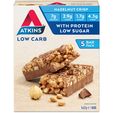 Atkins Day Break Hazelnut Bar 5 Pack