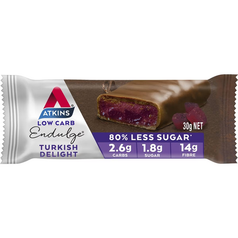 Atkins Endulge Turkish Delight Low Carb Bar 30g