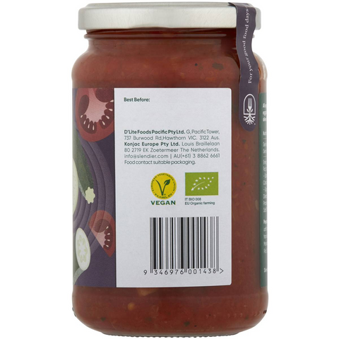 Slendier Zucchini & Eggplant Pasta Sauce 340g