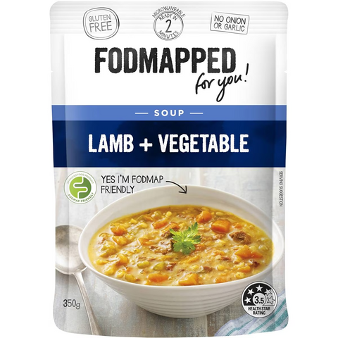 Fodmapped For You Lamb & Vegetable Soup 500g