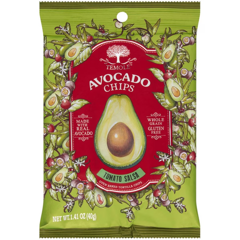 Temole Avocado Chips Tomato Salsa 40g