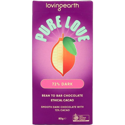 Loving Earth Dark Chocolate 80g