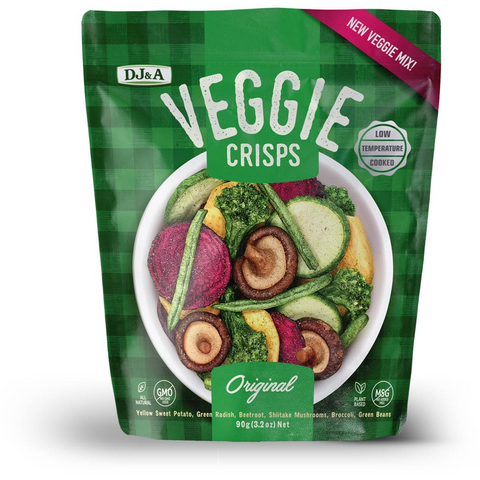 Dj&a Veggie Crisps Original 90g