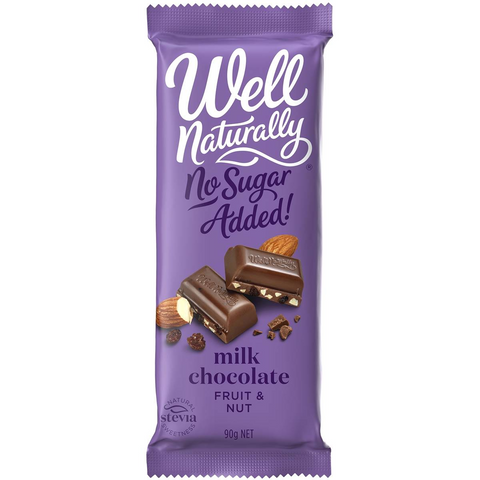 Well Naturally Bar Fruit & Nut 90g