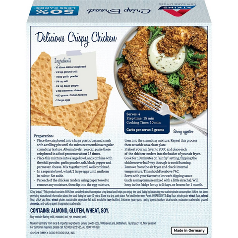 Atkins Low Carb Crispbread 100g