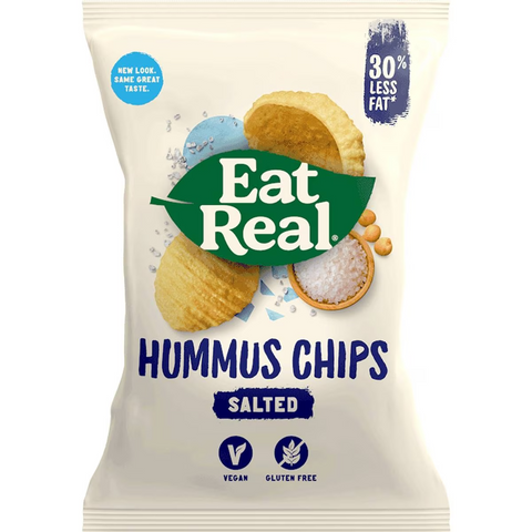 Eat Real Hummus Chips Salted 135g