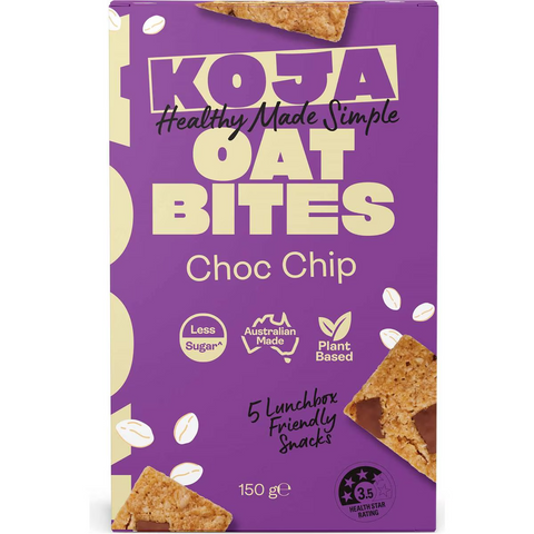 Koja Oat Bites Choc Chip 150g