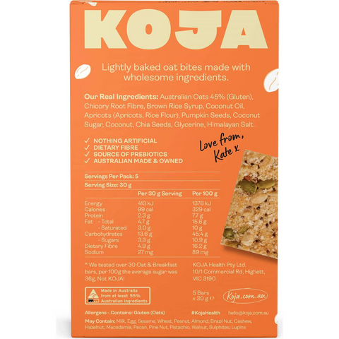 Koja Oat Bites Muesli Slice 150g