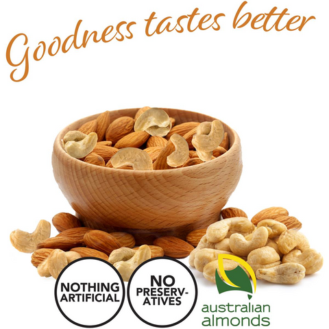 Go Natural Savoury Bars Almond Cashews 45g