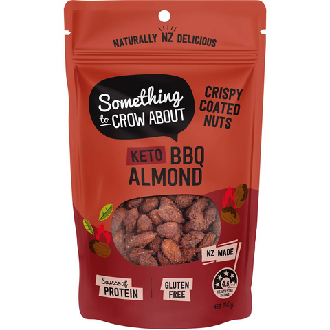 Something To Crow About Keto Bbq Almonds 140g