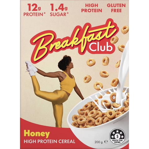 Breakfast Club Honey High Protein Cereal 200g