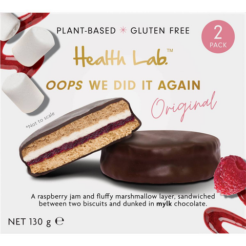 Health Lab Bandwagon Classic Bscuit Plant Based Gluten Free 130g