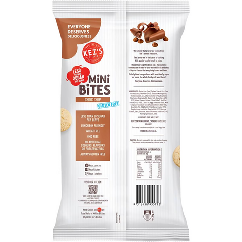 Kez's Kitchen Mini Bites Chocolate Chip 5 Pack