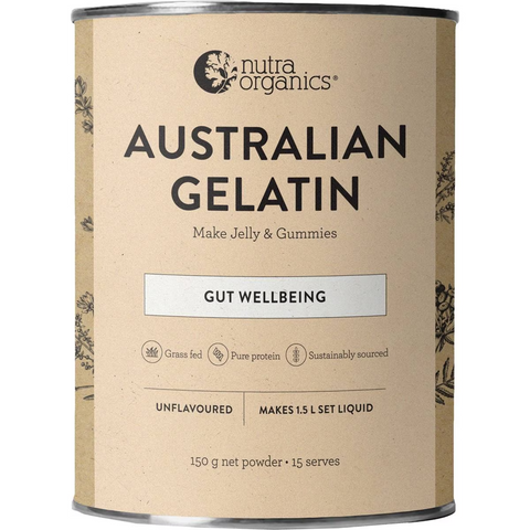 Nutra Organics Australian Gelatin Powder 150g