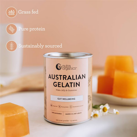 Nutra Organics Australian Gelatin Powder 150g