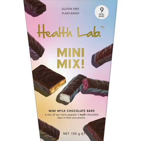 Health Lab Mini Mix Mylk Chocolate Bars 150g