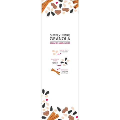 Food For Health Simply Fibre Granola Cinnamon & Bran Flakes 700g