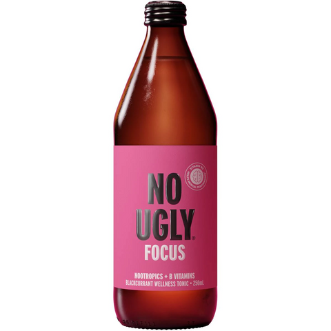 No Ugly Focus Blackcurrant Wellness Tonic 250ml