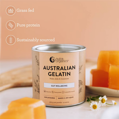 Nutra Organics Australian Gelatin Powder 300g