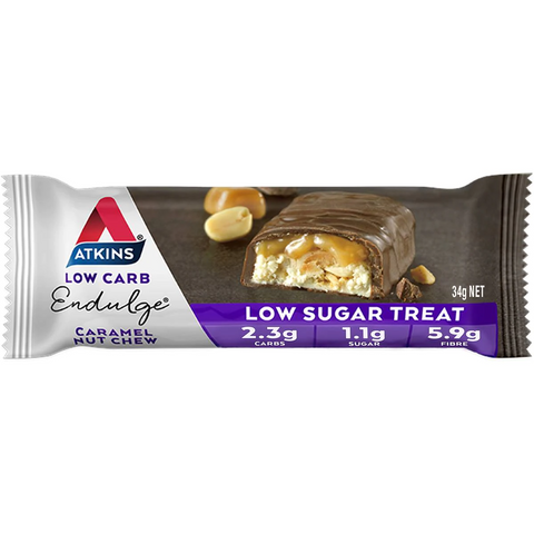 Atkins Endulge Bar Caramel Nut Chew 34g