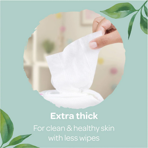 Huggies Thick Baby Wipes Fragrance Free 400 Pack